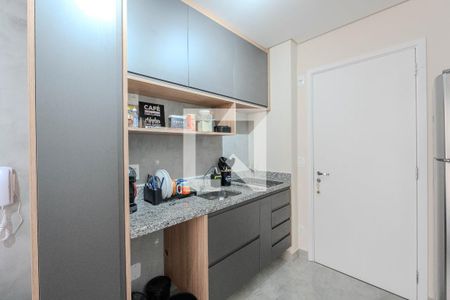 Cozinha de apartamento para alugar com 1 quarto, 28m² em Bela Vista    , São Paulo