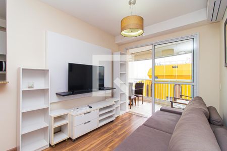 Sala de apartamento para alugar com 2 quartos, 58m² em Bela Vista, São Paulo