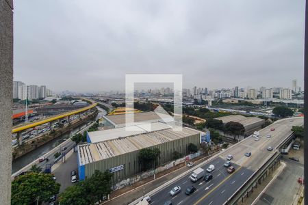 sala vista de apartamento para alugar com 1 quarto, 35m² em Ipiranga, São Paulo
