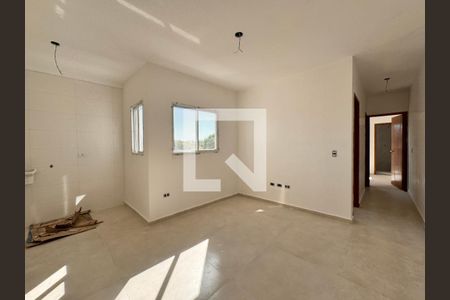 Sala de apartamento à venda com 2 quartos, 45m² em Jardim Santo Alberto, Santo André