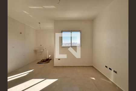 Sala de apartamento à venda com 2 quartos, 45m² em Jardim Santo Alberto, Santo André