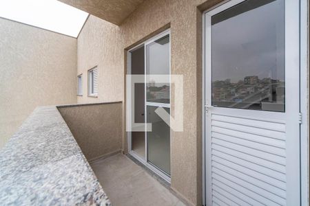 Varanda da Sala de apartamento para alugar com 2 quartos, 98m² em Jardim Santo Alberto, Santo André