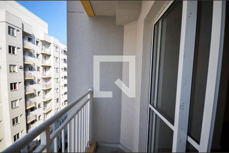 Varanda da Sala de apartamento para alugar com 2 quartos, 53m² em São Cristóvão, Rio de Janeiro