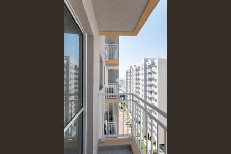 Varanda da Sala de apartamento para alugar com 2 quartos, 53m² em São Cristóvão, Rio de Janeiro