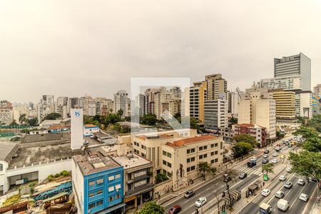 Vista do Quarto 1 de apartamento para alugar com 2 quartos, 65m² em Higienópolis, São Paulo