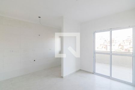 Sala de apartamento à venda com 2 quartos, 69m² em Jardim Santo Alberto, Santo André