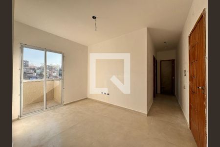 Sala de apartamento à venda com 2 quartos, 49m² em Jardim Santo Alberto, Santo André