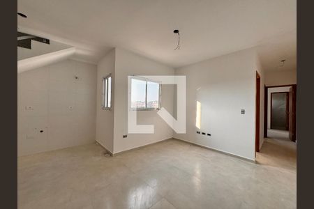 Sala de apartamento à venda com 2 quartos, 94m² em Jardim Santo Alberto, Santo André