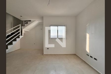 Sala de apartamento à venda com 2 quartos, 94m² em Jardim Santo Alberto, Santo André