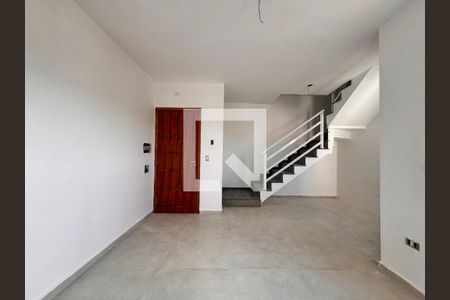 Sala de apartamento à venda com 2 quartos, 94m² em Jardim Santo Alberto, Santo André