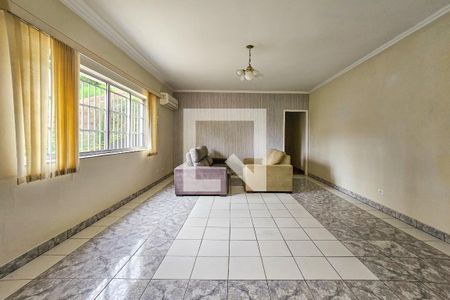Sala de apartamento para alugar com 3 quartos, 110m² em Jardim Tres Marias, Guarujá
