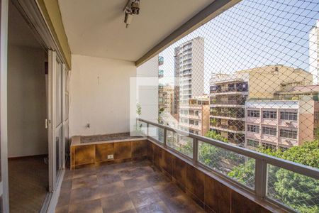 Varanda da Sala de apartamento à venda com 4 quartos, 172m² em Tijuca, Rio de Janeiro
