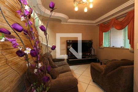 Sala de casa à venda com 3 quartos, 142m² em Jardim Utinga, Santo André