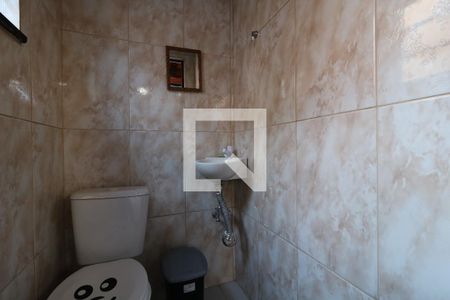 Casa à venda com 142m², 3 quartos e 2 vagasLavabo da Área Social