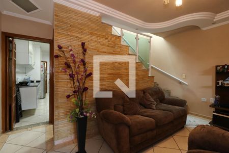 Sala de casa à venda com 3 quartos, 142m² em Jardim Utinga, Santo André