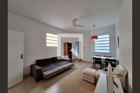 Sala de apartamento para alugar com 1 quarto, 73m² em Botafogo, Rio de Janeiro