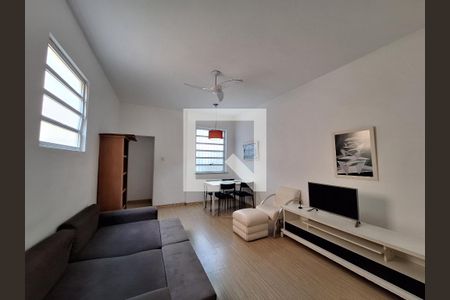 Sala de apartamento para alugar com 1 quarto, 73m² em Botafogo, Rio de Janeiro