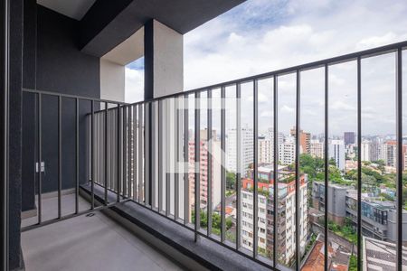 Studio - Varanda de kitnet/studio à venda com 1 quarto, 26m² em Cerqueira César, São Paulo