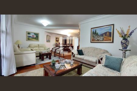 Sala 1 estar de apartamento à venda com 3 quartos, 170m² em Vila Bastos, Santo André