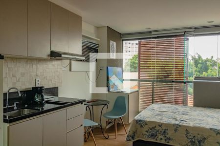 Studio  de kitnet/studio para alugar com 1 quarto, 26m² em Mirandópolis, São Paulo