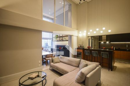 Sala de apartamento à venda com 3 quartos, 138m² em Vila Andrade, São Paulo