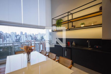 Sala de Jantar de apartamento à venda com 3 quartos, 138m² em Vila Andrade, São Paulo