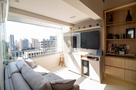 Sala de apartamento para alugar com 1 quarto, 61m² em Jardim das Acácias, São Paulo