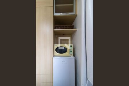 Detalhe da cozinha de apartamento para alugar com 1 quarto, 23m² em Bigorrilho, Curitiba