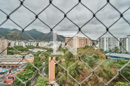 Sala Vista de apartamento à venda com 1 quarto, 58m² em Grajaú, Rio de Janeiro