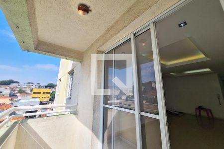 Varanda da Sala de apartamento à venda com 3 quartos, 67m² em Vila Margarida, São Paulo