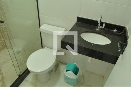 Banheiro da Suíte 1 de casa de condomínio à venda com 3 quartos, 280m² em Tanque, Rio de Janeiro