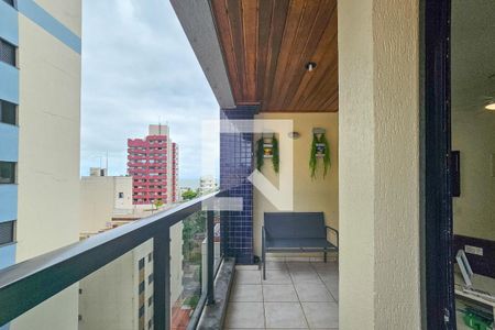 Varanda de apartamento para alugar com 2 quartos, 68m² em Jardim Las Palmas, Guarujá