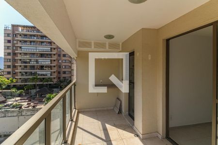Varanda de apartamento para alugar com 2 quartos, 66m² em Recreio dos Bandeirantes, Rio de Janeiro