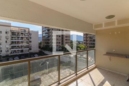 Varanda de apartamento para alugar com 2 quartos, 66m² em Recreio dos Bandeirantes, Rio de Janeiro