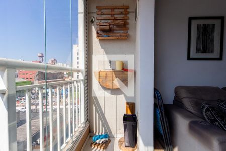 Varanda de apartamento para alugar com 1 quarto, 35m² em Brás, São Paulo