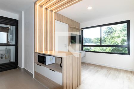 Sala de apartamento para alugar com 2 quartos, 40m² em Indianópolis, São Paulo