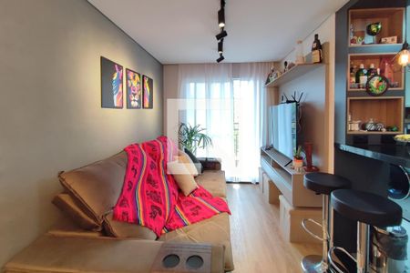 Sala de apartamento à venda com 2 quartos, 48m² em Jardim Ipaussurama, Campinas