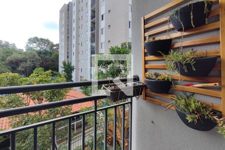 Varanda da Sala de apartamento à venda com 2 quartos, 48m² em Jardim Ipaussurama, Campinas