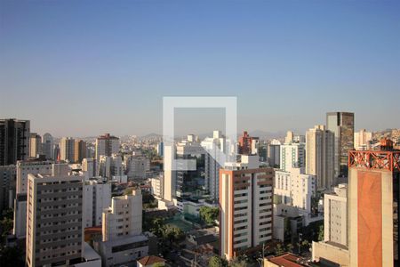 Vista da Suíte de apartamento à venda com 4 quartos, 165m² em Funcionários, Belo Horizonte