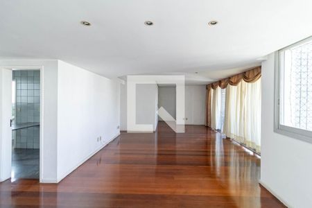 Sala de apartamento à venda com 4 quartos, 184m² em Lourdes, Belo Horizonte