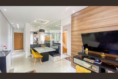 Sala - Sala de Jantar de apartamento à venda com 2 quartos, 63m² em Campestre, Santo André