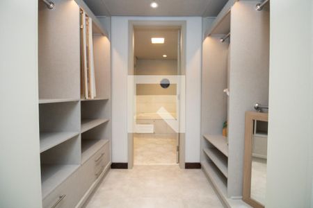 Closet, 2 bancadas de armários  de apartamento para alugar com 1 quarto, 60m² em Itaim Bibi, São Paulo