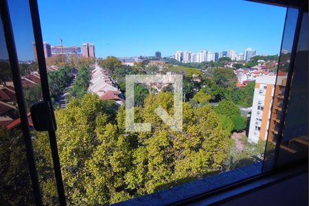 Sala - Vista de apartamento para alugar com 2 quartos, 92m² em Boa Vista, Porto Alegre