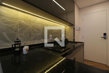 Cozinha de kitnet/studio para alugar com 1 quarto, 30m² em Pinheiros, São Paulo