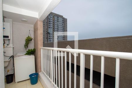 Varanda Sala de apartamento para alugar com 2 quartos, 43m² em Vila Sao Joao, Guarulhos