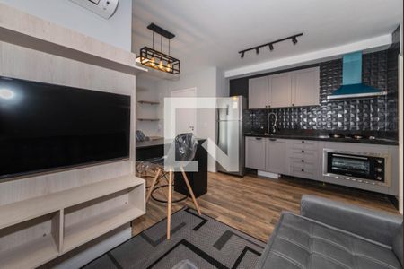 Apartamento para alugar com 33m², 1 quarto e sem vagaSala - Cozinha Integrada