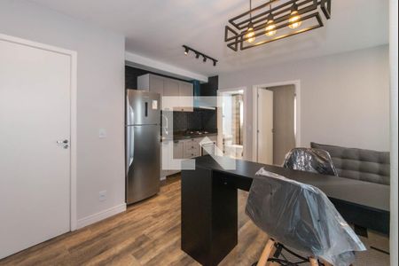 Apartamento para alugar com 33m², 1 quarto e sem vagaHome Office