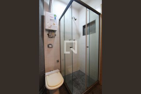 Banheiro social - box de apartamento para alugar com 1 quarto, 36m² em Copacabana, Rio de Janeiro