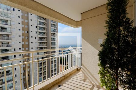 Varanda da Sala de apartamento para alugar com 2 quartos, 60m² em Gopoúva, Guarulhos