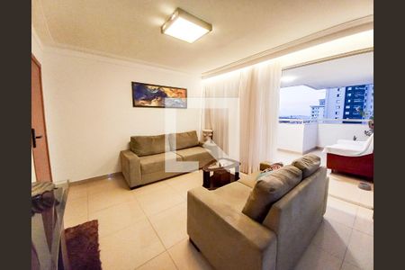 Sala de apartamento à venda com 4 quartos, 119m² em Buritis, Belo Horizonte